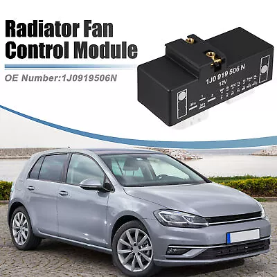 Car Radiator Fan Control Module For Volkswagen Golf 2002-2005 No.1J0919506N • $25.17