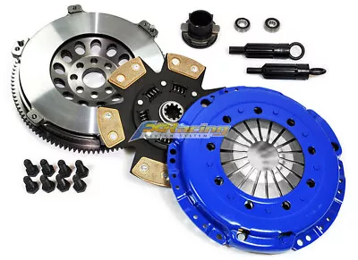 FX STAGE 3 CLUTCH KIT +LIGHT FLYWHEEL For 99-03 BMW 323 325 E46 525i E39 Z3 Z4 • $318.50