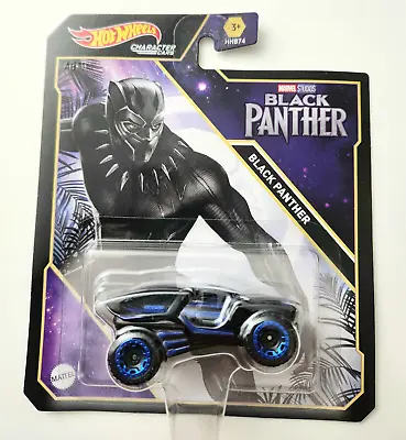 Hot Wheels Black Panther Black Panther Black  - 2023 Marvel Character Cars • $12.99