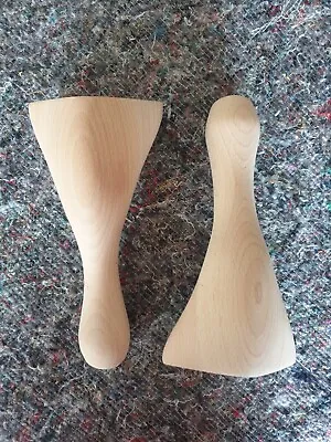 Queen Anne 6  Wooden Beech Stool Sofa Legs Pre Drilled • £20