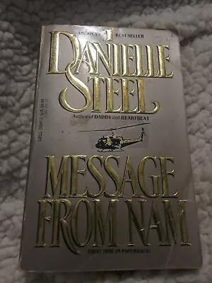 Message From Nam By Danielle Steel (1991 Mass Market) • $4.99