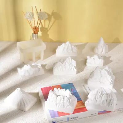 3D Iceberg Snow Mountain Silicone Mold Mousse For Cake Baking Candle Soap Making • $9.17