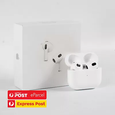 Apple AirPods 3rd Generation Bluetooth Wireless Earbuds Charging Case AU • $128.88