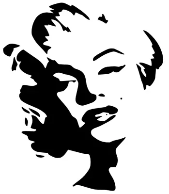 Marilyn Monroe Mylar Stencil Home Craft Painting Wall Art 190 Micron A5 • £3.99