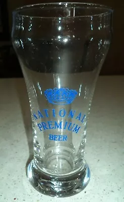 Vintage National Premium Beer 10 Oz Glass • $5.99