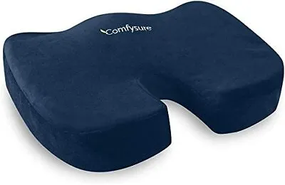 $19.90 • Buy Comfysure Memory Foam Car Seat Cushion Lower Back Support Pillow - Blue