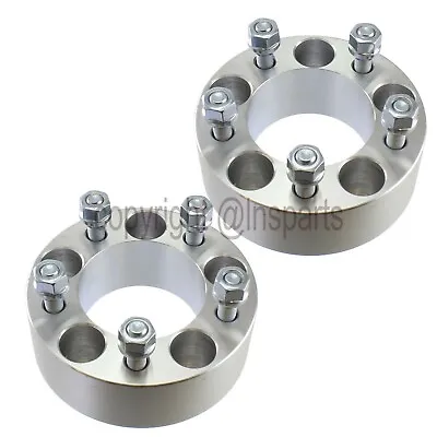 2 Pcs | 2  | 5 X 4.5 To 5x4.5 | Wheel Spacers | Adapters | Bolt On | 1/2  X 20 • $48.23