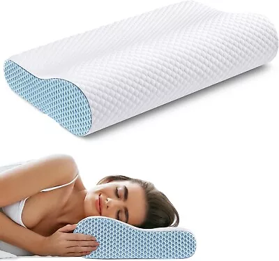 HOBEST Memory Foam Pillows Neck Pillow - Contour Neck Pillow For Pain Relief Er • $19.99