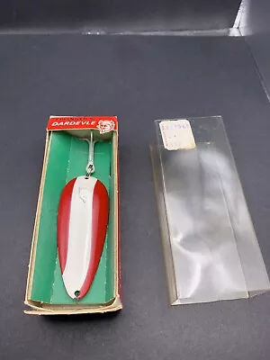 Vintage Fishing Lure! Eppinger’s Dardevle #116 Bait! Original Box 3”. • $5.99