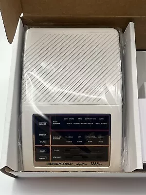 Marpac Marsona 1288A Machine Sound Conditioner Programmable Ringing Ears USA • $59.99