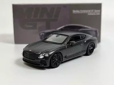 Bentley Continental GT Speed 2022 Anthracite Satin RHD 1:64 Mini GT MGT00442R • $42.21