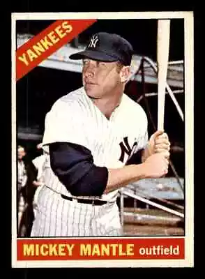 1966 OPC O-Pee-Chee #50 Mickey Mantle - EX • $577.50