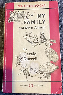 My Family And Other Animals (Gerald Durrell - 1959) • £9.99