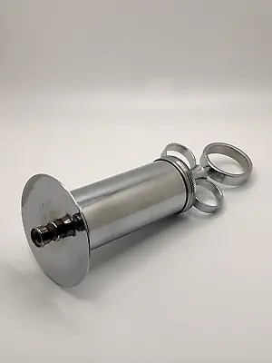 Vintage Large Metal Medical Surgical Syringe PAYNE SURGICAL MFG Collectible • $6.99