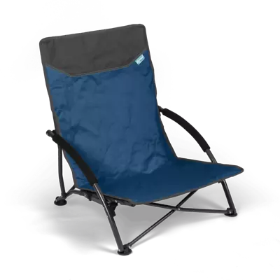 Kampa Sandy Low Level Folding Camping Beach Chair Midnight Blue • £22.72