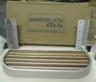 $225 • Buy GRADY WHITE 15-3/8  ADJUST. FOOTREST W/ TEAK TREADS #10-541 GARELICK #27515-80 