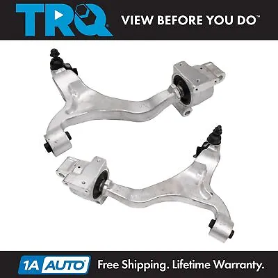 TRQ Front Lower Control Arm Ball Joint LH RH Pair 2pc For AWD G25 G35 G37 Q40 • $374.95