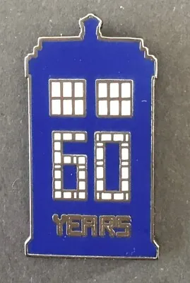 £4.50 • Buy 60 Years Of Doctor Who Tardis Souvenir Enamel Pin Badge - Cosplay - Very Rare