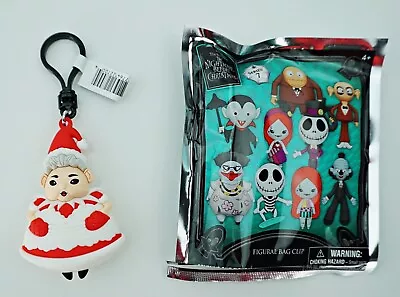 Nightmare Before Christmas Mrs. Claws Bag Clip Exclusive A 3D Figure Series 7 • $19.16