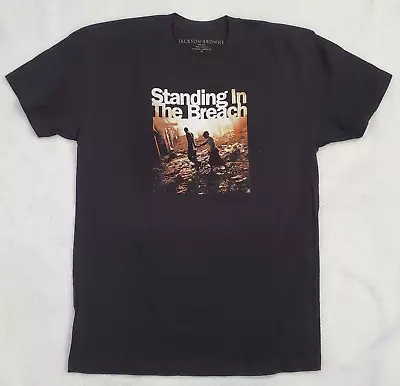 JACKSON BROWNE 2015 STANDING IN THE BREACH CONCERT TOUR T-SHIRT New Old Stock M • $24.95