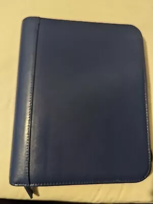 Franklin Covey 10  X 8.5  Organizer Blue 7 Hole • $30