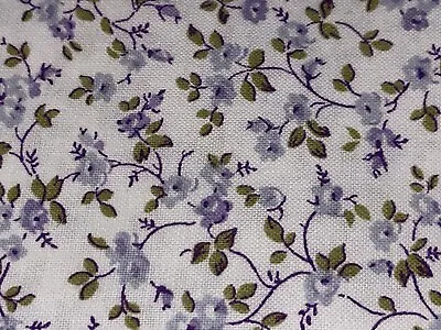 By The 1/2 Yd Vintage Rose Floral Swirl Print Cotton Quilt Fabric BTHY • $3.78