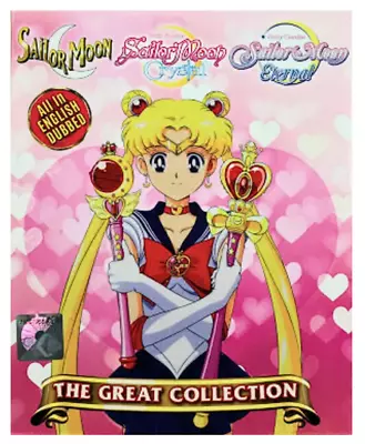 Anime DVD Sailor Moon The Great Collection Vol.1-239+5 Movies English Dubbed • $63.99