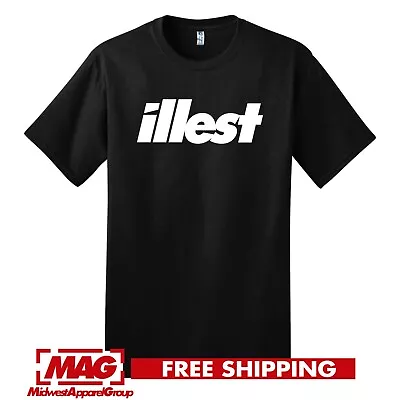 ILLEST JDM BLACK T-SHIRT Tee Shirt Drift Street Motor Gillette Parody Street • $19.99