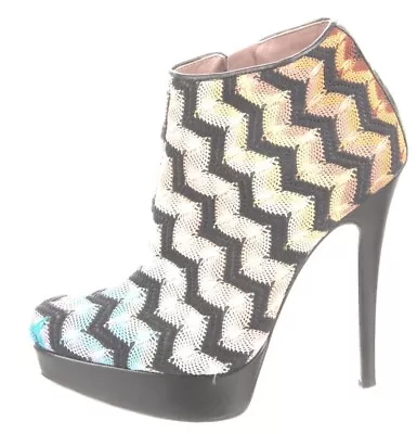 $950 Missoni Platform Ankle Boots Sz 6.5 36.5 • $275