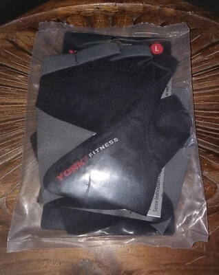 £2.50 • Buy York Fitness Weight Lifting Gloves Gym Bodybuilding Workout Training L Large 