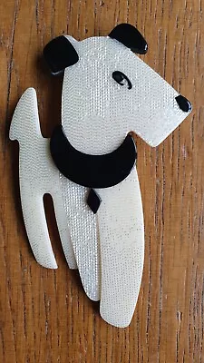 Lea Stein Ric The Terrier Dog Brooch • £50