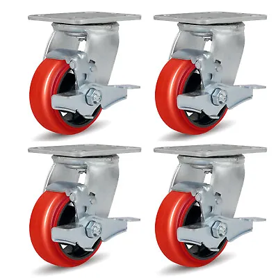 4 Inch Caster Wheels Heavy DutyCapacity800-3200LB • $195.57