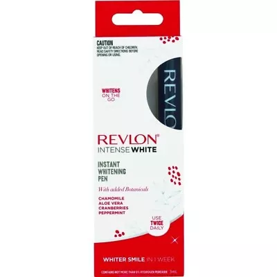 Revlon Intense White Teeth Instant Whitening Pen 35+ Uses Aus Post • $40