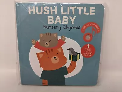 Hush Little Baby Nursery Rhymes Electronic Singing Book W/6 Abridged Songs New • $12.50