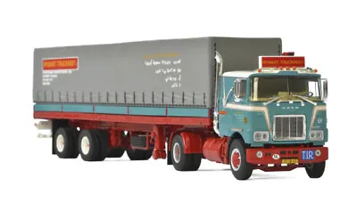 For MACK F700 4x2 CLASSIC CURTAIN SIDE TRAILER 01-2201 1/50 DIECAST MODEL TRUCK • $385.89