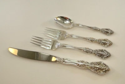 $179.99 • Buy Oneida Michelangelo Sterling Silver 4 Piece Place Setting - No Monogram