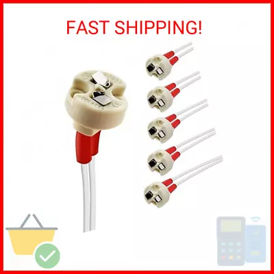 Mini Bi-Pin MR16 Socket Holder For Light Bulbs With Base GU5.3 G4 MR11 MR16 • $7.99