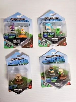Minecraft Earth Boost Minis 7 Characters Bundle - Toys Collectibles NIB New • $14.99