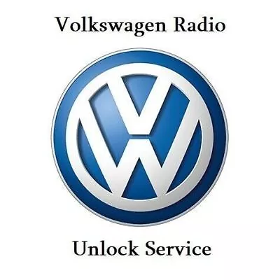 VW AUDI SKODA SEAT Radio Code Volkswagen Radio Unlock Service PIN Decoding • £3.60