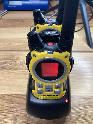 2 Motorola MR350R 35-Mile 22 Channel FRS/GMRS Two-Way Radio. With Charger Stand. • $40