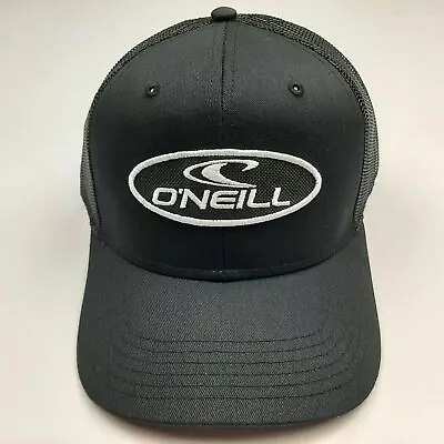 $26.99 • Buy O'Neill Embroidered Patch Otto Cap Curved Bill Trucker Mesh Snapback Hat