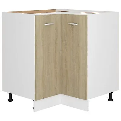Kitchen Corner Unit Base Cabinet Cupboard L-Shape Sonoma Oak Itzcominghome • £96.82