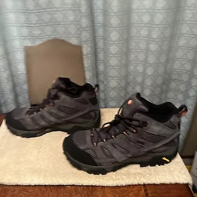 Merrell Men's Moab 2 Mid Waterproof Hiking Boot Size 12 - Beluga Grey J06053 New • $76.99
