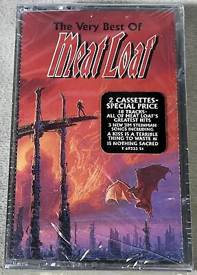 Meat Loaf - Very Best Of - SEALED 2 Cassettes Cassette Tape 1998 Epic • $15.30