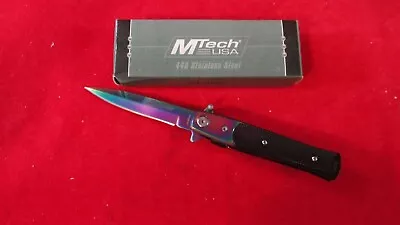 Mtech Mt-118c3 Folidng Knife In Box- 440 Stainless Steel • $5