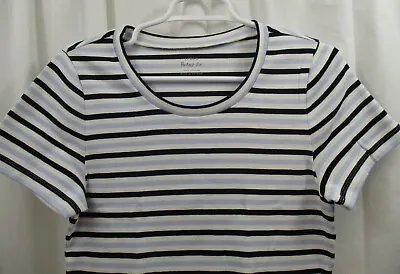 Women's J Crew Striped T Shirt Large  • $17.99