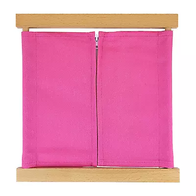 Zipper Dressing Frame - MONTESSORI PRACTICAL LIFE MATERIAL • $10.18