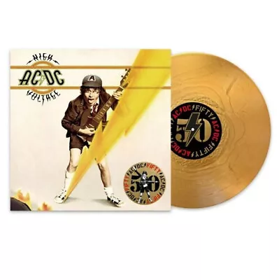 AC/DC HIGH VOLTAGE Gold Nugget Vinyl LP Record 180gram NEW • $75.99