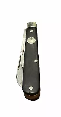 Boker Tree Brand Black Vintage Pocket Knife Two Blade Knife Made In USA. • $4.25