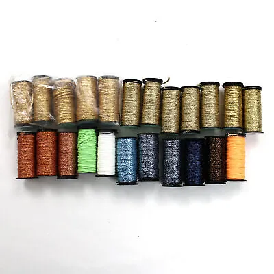 23 Kreinik Metallic Threads Lot:  Medium Braid #16   Bm • $69